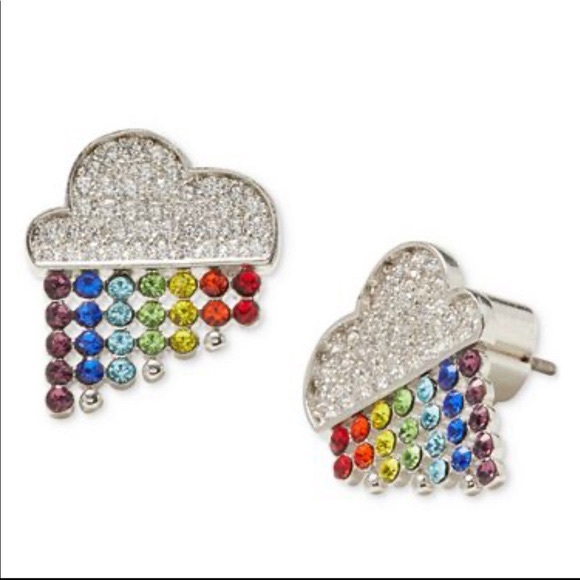 NWT KATE SPADE “INTO THE SKY” STUD EARRINGS! - Picture 2 of 5